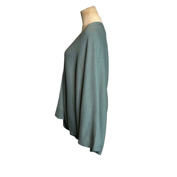 Lululemon Tealwater Teal Cashlu Knit Textured Wrap Cardigan size M/L - Picture 7 of 14